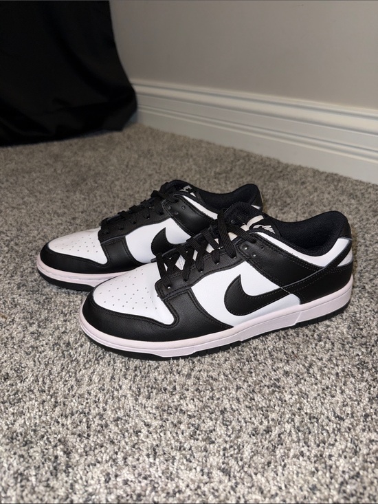 Nike Shoes - Nike Black and White Low-Top Dunks